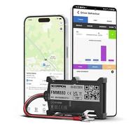 GPS Tracker ScorpionTrack Self-Install Car Tracker, 4G GPS Tracker for Vehicles, Real-Time Location & Compact Tracker Solution, Best GPS Tracker for Cars, Vans, Motorcycles & Motorhomes (4G FMM880+)