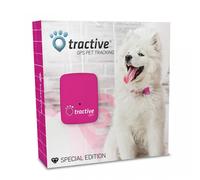 GPS Tracker - Tractive - Pink Design with Swarovski Crystals