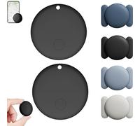 GPS Tracker with Weatherproof Magnetic Case, Real-Time Mini Vehicle Tracker Compatible with Dual system, Built-in APP Global Coverage, No Monthly Fee, for Car, Truck, Pets and Valuables (2b+g)