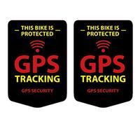 GPS Tracking Stickers for Bicycle, Bike Sticker, Black, Weatherproof, UV Resistant