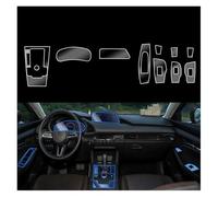 GPS Transparent Navi Film For Mazda 3 2020-2023 Car Protection Stickers Center Console Navigation Screen Anti-scratch Interior Tpu Protective Film Navigation Protective Film(Suite Kit Right Hand Drive