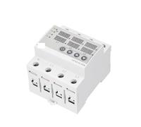 GPS8-03 Din Rail 3 Phase Adjustable Voltage Relay Over Under Voltage Monitor with Current Protection 63A 80V-400V NWPNLXEA(GPS8-03-D-63A)
