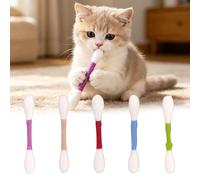 Gptkop 6 Pk Giant Q Tip Cats Toy for Boredom Durable Dental Teething Ropes, Big Interactive Felt Kitty Kicker Play, Play Anxiety Digestive Aid Lover Gift