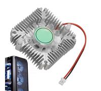 GPU Cooling Fan Aluminum - GPU Air Cooler, Small Radiator | Computer Business Video Editing, Gpuu Cooliing Fan, Home Game Company Cooling Solution With 55mm Chip Hole Distance Compatibility