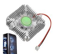 GPU Fan,Aluminum Graphics Card Cooler | 55mm Chip Hole Distance, Low Noise Radiator for Home Business Computer Company Work Video Editing