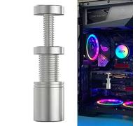GPU Holder Bracket - Anodized Support Arm, Sturdy Base Frame, Modular Metal Rod | Extendable Structure Preventing Sag Maintaining Computer, Equipment, System, Units, Offices, Homes, Cafes, Workspaces