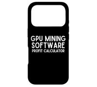 GPU Mining Software Profit Calculator Cryptocurrency Miners Case for iPhone 17 Pro