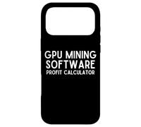 GPU Mining Software Profit Calculator Cryptocurrency Miners Case for iPhone 17 Pro Max