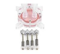 GPU Water Cooling Block, Computer GPU Water Cooler with Red Copper Base and POM Cover, High Efficiency Heat Dissipation for PC Gaming Rig, No Inner Water Channels Design with G1/4