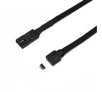 GPUCONNECT Motherboard RGB Header to Corsair 3/4 Pin Fan 5V ARGB Adapter Cable - 50cm (4 Pin/Female Version)