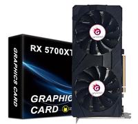 GPVHOSO Radeon RX 5700 XT 8GB Graphics Card GDDR6 2560SP 256bit Computer Graphics Cards GPU PCI-e 4.0 x16 HDMI/DisplayPort*3 Interface,AMD Video Cards for PC Gaming and Office, Support Up to 8K
