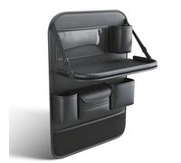 GPWDIEJB Car Seat Organiser, for Dodge Viper SRT-10 SRT10 2003-2011 with Foldable Dining Table Backseat Storage Travel Accessories Protector with Tablet Holder