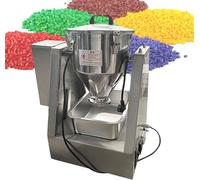 Gpxhbcb Particle Blender, Dry Powder Mixer Drum Tumbler Blender Feed Grain Mixing Machine Barrel for Food Chemicals Medical 0-33 RPM, with Material Receiving Tray 40L