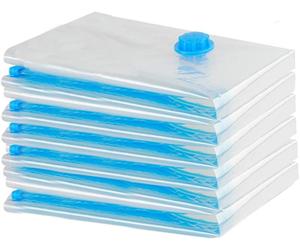GQC Small Vacuum storage bags,6 pack Vacuum bags clothes,to store clothes and b