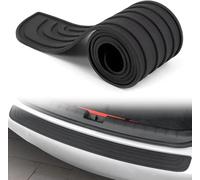 GQCUHMEMY Rear Bumper Protector for Vw Caddy Life 2020-2026 Carbon Fibre Trunk Sill Guard Anti-Scratch Tailgate Entry Step Cover Plate Scuff Trim Foil