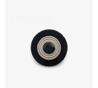 GQGQA 18-22MM 10 PCS Velvet Pearl Black Buttons Round Pearl Buttons For Sewing Faux Pearl Flat Back Buttons Metal Shank Buttons