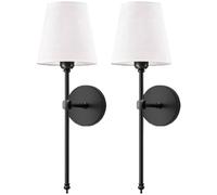 Gqiwub Pridola Wireless Bottle Lamp, Wall Lights, Sconces, Dimmable Rechargeable With Timer for Living Room, Bedroom, Entryway (Black)