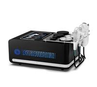 GQKVQ Radio Frequency Therapy Machine,Professional 448KHz Radio Frequency Therapy Machine.With 3 Handles,1 Negative Plate& 8 Workstation,with Touch Screen Black