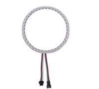 GQL 5V RGB LED Ring, WS2812 IC 5050 SMD Addressable Lights (40 Bits, White Board)