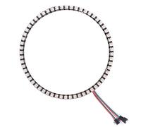 GQL 5V RGB LED Ring, WS2812 IC 5050 SMD Addressable Lights (60 Bits, Black Board)