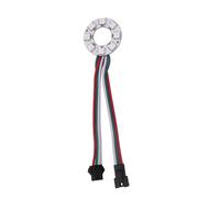 GQL 5V RGB LED Ring, WS2812 IC 5050 SMD Addressable Lights (8 Bits, White Board)
