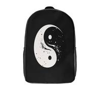 GQLIDDAOE Yin Yang Bagua 3D Printed Bookbag Children's School Backpack for Kids High Capacity Travel Rucksacks Book Bags Kids School Bag Back Pack Backpacks 17inch