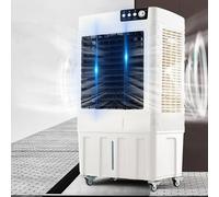 GQMYCDM Swamp Cooler, Evaporative Air Cooler, Portable Air Conditioners, 120° Oscillation, 3 Speeds, Portable Cooling AC Fan, Outdoor Air Conditioner for Patio Garage Commercial Use(110cm/43in)