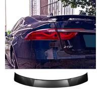 GQQGM Car Rear Spoiler Wing For Jaguar XF 2016 2017 2018 2019 2020 2021 Rear Roof Spoiler Car Tail Wing Spoiler Lip Body Kit Car Decoration Parts,Normal-Black