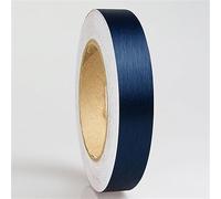GQQGSHOP 91.8ft Self Adhesive Wall Edging Strip - Waterproof Wallpaper Border - Ceiling Border Door Frame Waist Line Interior Decoration Kitchen Bathroom Tiles Stciker(Brushed Blue,W: 2cm)
