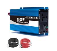 GQQSXZNTD 72V to 120V 1500W Pure SINE Wave Inverter Charger DC Input 12V/24V/48V/60V to AC Output 110V/220V, Low Frequency Solar Power Inverter Converter for RV,Boat,Home(Size:60v to 230v)