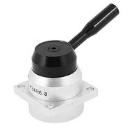 GQSHEIIRU 1/4PT 3 Positions 4 Ports Air Hand Pneumatic Switching Valve K34R6-8