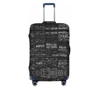 GQSZCYHLKL Programmer Programming Code Suitcase Cover Stylish Protective Travel Bag Cover with Dual Sided Print, Elastic Design for Secure Fit and Scratch Protection