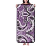 GQSZCYHLKL The Sea Witch Inspiredprint Coral Velvet Bath Towel Ultra Soft & Absorbent Velvet Towel For Home, Travel, Beach & Pool Lightweight Plush Towel With Cloud-Like Comfort
