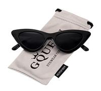GQUEEN Clout Goggles Vintage Cat Eye Sunglasses Mod Style UV Protection Kurt Cobain shades,GQZ7