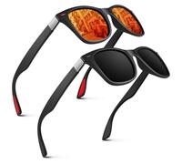 GQUEEN Polarised Sunglasses Mens Womens Lightweight TR90 Frame 100% UV400 Protection