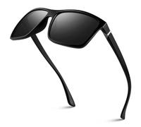 GQUEEN Retro Polarised Sunglasses Mens Womens Driving Fishing UV400 Shades | Lightweight Frame, Tangle-free Design, Vintage, Reduce Glare, Running, Golfing, Travelling, Sports, Sun Glasses