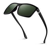 GQUEEN Retro Polarised Sunglasses Mens Womens Driving Fishing UV400 Shades | Lightweight Frame, Tangle-free Design, Vintage, Reduce Glare, Running, Golfing, Travelling, Sports, Sun Glasses