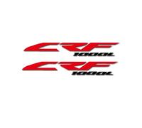 GQUIKGW Motorbike sticker For H&ONDA CRF1000L CRF 1000L Motorcycle Protector Sticker Accessories(Black- Silver)