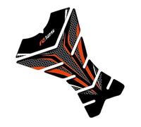 GQUIKGW Motorbike sticker Motorcycle Decal Tank Pad Protector Stickers For Y&AMAHA YZF R125 R 125(Orange)