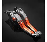 GQUIKGW Replace Control Handles Motorcycle Accessories Adjustable Pivot Brake Clutch Levers for BMW C400GT C 400GT C400 GT 2018-2024(Orange)