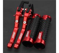 GQUIKGW Replace Folding Extendable Brake Clutch Levers Motorcycle Accessories Parts Adjustable Handle for Aprilia SR50MY SR50 My 2014-2022(Red 4)