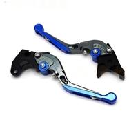GQUIKGW Replace for CBR600RR CBR600 RR 2003 2004 2005 2006 Motorcycle Accessories Adjustable Foldable Brake Clutch Handle Lever(Blue 1)