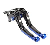 GQUIKGW Replace for Kawasaki for Ninja 650 650R for Ninja650 for NINJA650R 2009-2016 Motorcycle CNC Adjustable Folding Extendable Brake Clutch Lever(Blue 2)