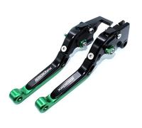 GQUIKGW Replace for Kawasaki Z1000SX Z1000 SX Z 1000SX 2011-2016 Motorcycle Brake Lever Adjustable Clutch Levers Handle Handbar(Green 2)