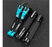 GQUIKGW Replace Motorcycle Accessories Adjustable Control Handles Pivot Brake Clutch Levers All Year for CFMOTO 650TR-G 650TRG(Blue 1)