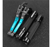 GQUIKGW Replace Motorcycle Accessories Adjustable Control Handles Pivot Brake Clutch Levers All Year for CFMOTO 650TR-G 650TRG(Blue 2)