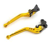 GQUIKGW Replace Motorcycle Adjustable Accessories Parts Brake Levers、Brake Handle for Y-AMAHA YFZ450X 2010-2011 YFZ450R 2009-2020(Yellow)