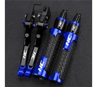 GQUIKGW Replace Motorcycle Adjustable Extendable Folding Brake Clutch Levers Handle Grip Grips Ends for NC750X NC750S NC 750 X S 2014 2015
