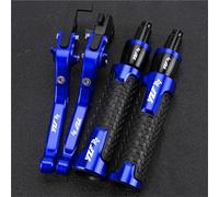 GQUIKGW Replace Motorcycle Adjustable Extendable Folding Brake Clutch Levers Handle Grip Grips Ends for Y-AMAHA YZFR7 YZFR 7 2021-2024