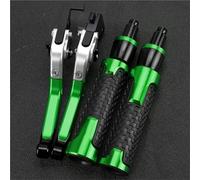 GQUIKGW Replace Motorcycle Adjustable Extendable Folding Brake Clutch Levers Handle Grip Grips Ends for Kawasaki for Ninja 250 2008-2019